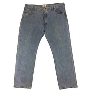 Levis 501 Mens Vintage Button Up Fly Jeans Size 42 Straight Leg